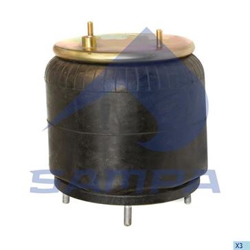 Пневмоподушка підвіски з пластиковим стаканом (d302x305 mm) 4154NP06 VOLVO \ 20758818