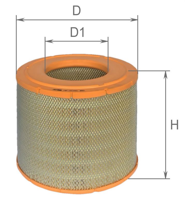 Фільтр повітряний JOHN DEERE 4920,8120T,8220T,8320,8420,8520T