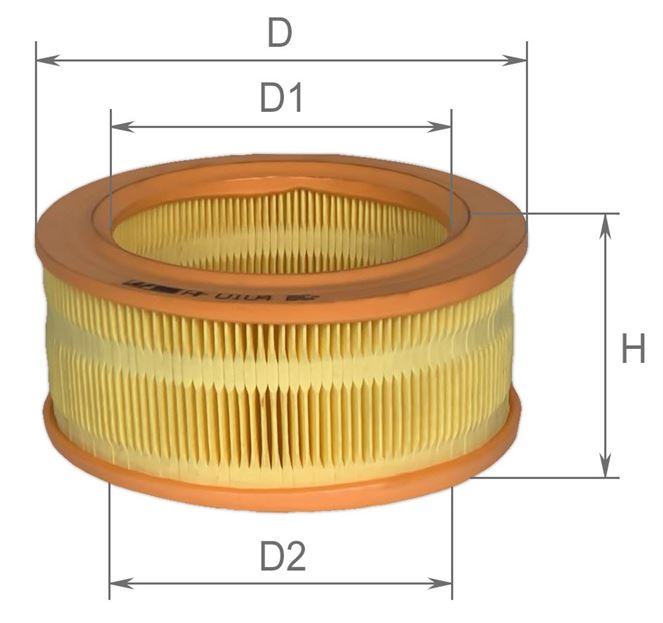 Фільтр повітряний Balcancar DV-Serie
