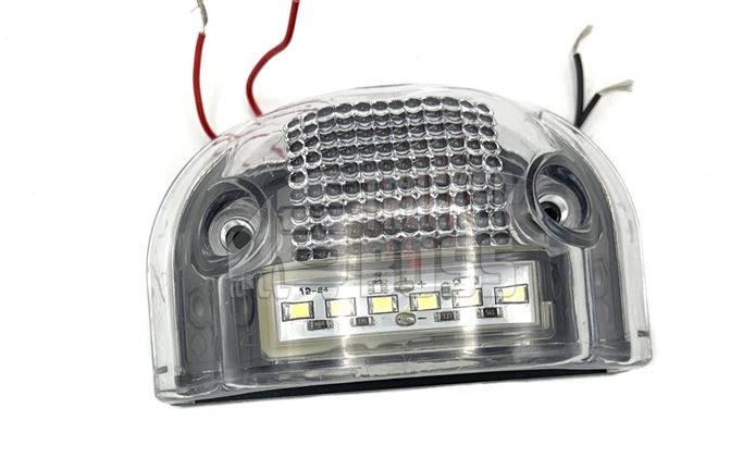 Фонарь подсветки номера диодный белый 12-24v 18LED