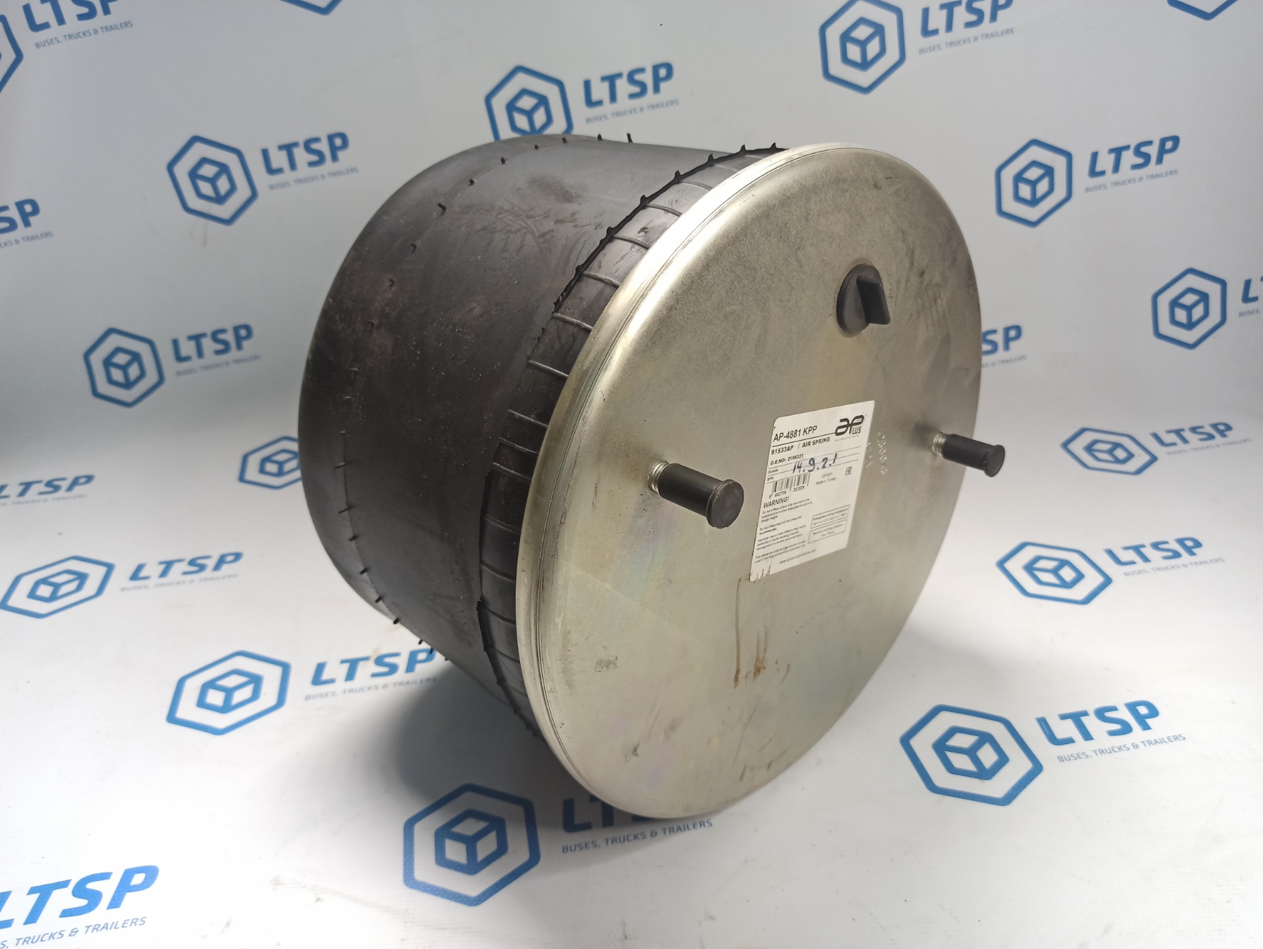 Пневмоподушка BPW 4881NP30 з пластиковим стаканом