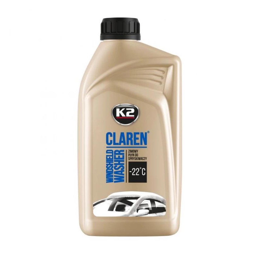 Омыватель стекла зимний K2 Claren Windshield Washer -22 °С с нейтральным ароматом 1 л 