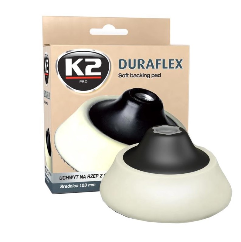 Тримач для кріплення полірувальних кругів K2 Duraflex на липучці 123 мм 