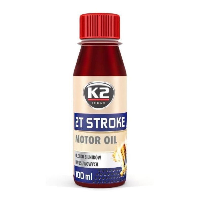 Олива моторна K2 2T Stroke Oil Red 100 мл 