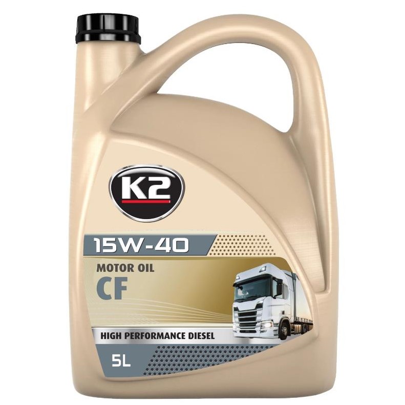 Олива моторна K2 CF 15W-40 5 л 