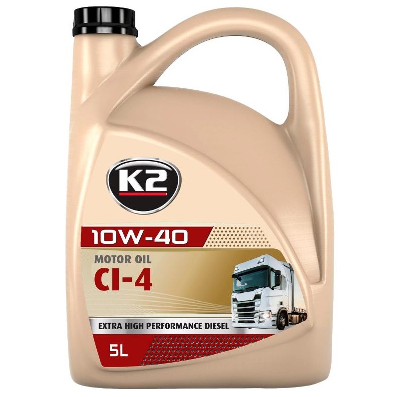 Олива моторна K2 CI-4 10W-40 5 л 