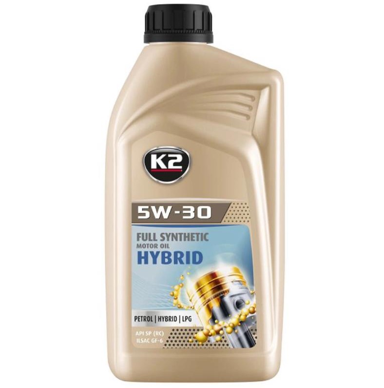 Олива моторна K2 Full Synthetic OIL Hybrid 5W-30 1 л 