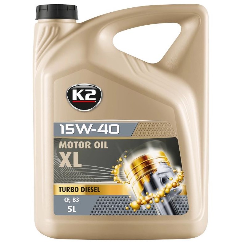 Олива моторна K2 Motor OIL XL-TD 15W-40 5 л 