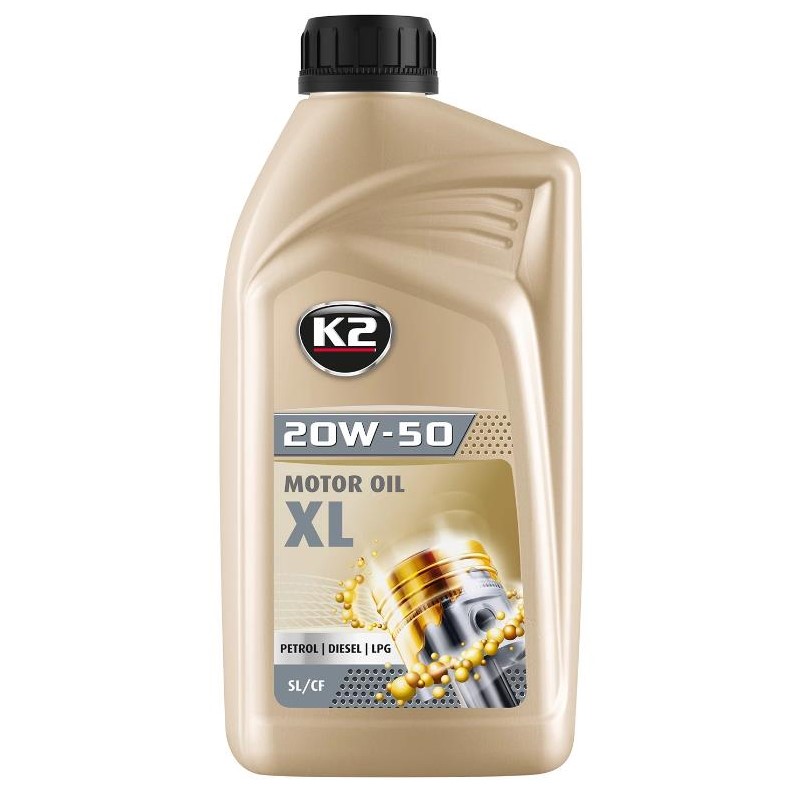 Олива моторна K2 SL/CF 20W-50 1 л 