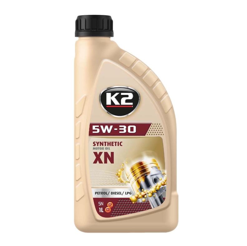 Олива моторна K2 Synthetic OIL SN XN 5W-30 1 л 