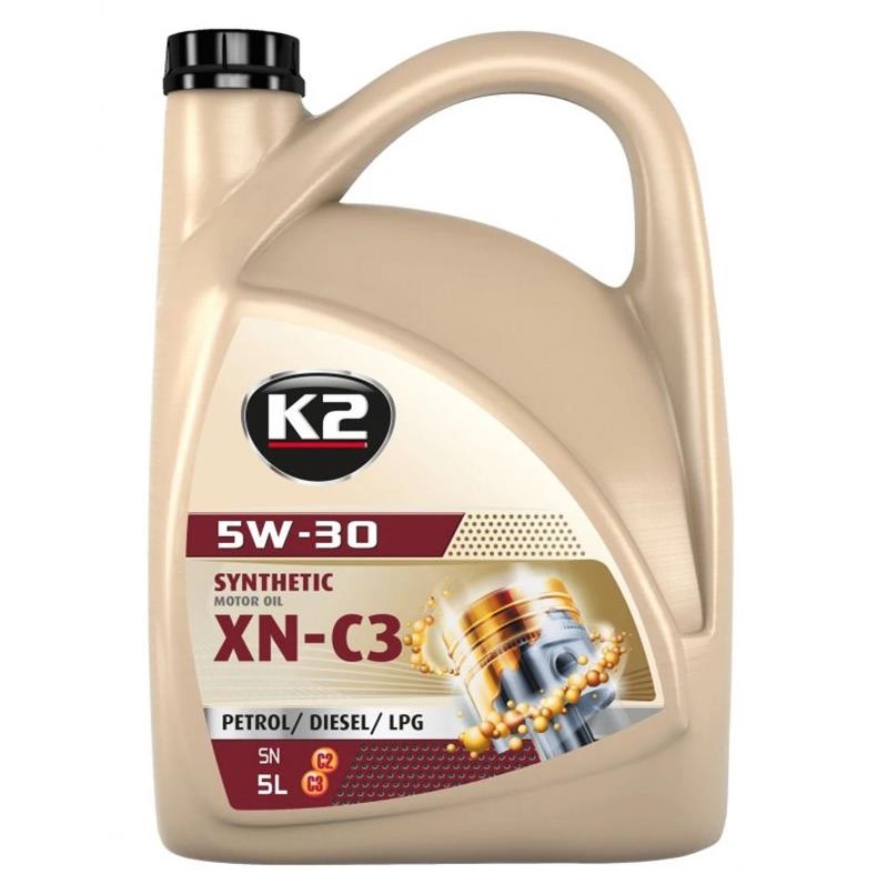 Олива моторна K2 Synthetic SN XN-C3 5W-30 5 л 