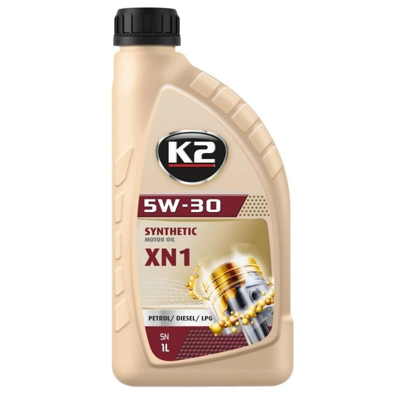 Олива моторна K2 Synthetic SN XN1 5W-30 1 л 