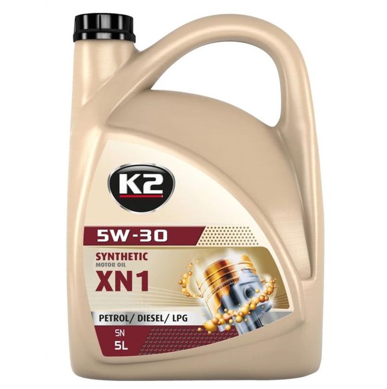 Олива моторна K2 Synthetic SN XN1 5W-30 5 л 