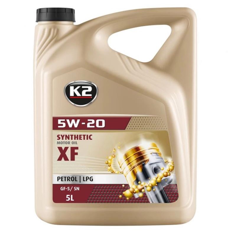 Олива моторна K2 Synthetic XF GF-5/SN 5W-20 5 л 