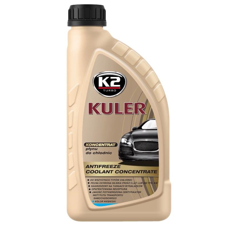 Жидкость охлаждающая K2 Kuler Long Life G11 голубая концентрат 1 л 