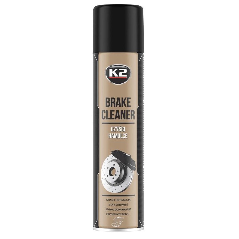 Очищувач для гальмівної системи K2 Brake Cleaner аерозоль 600 мл 