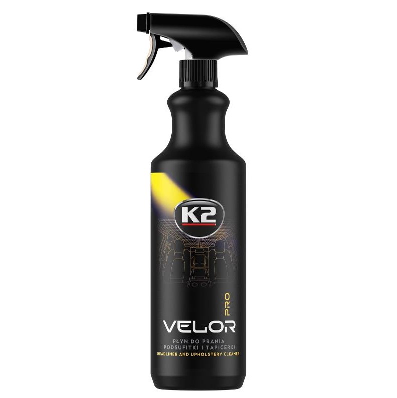 Засіб для очищення тканинної оббивки та килимів K2 Velor PRO 1 л 