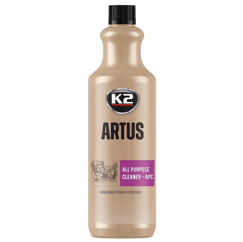 Очищувач для пластику K2 Artus концентрат 1 л 