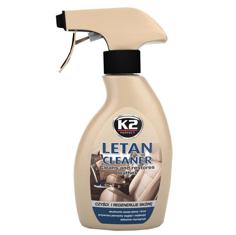 Очищувач-відновник для оббивки салону зі шкіри K2 Letan Cleaner 250 мл 