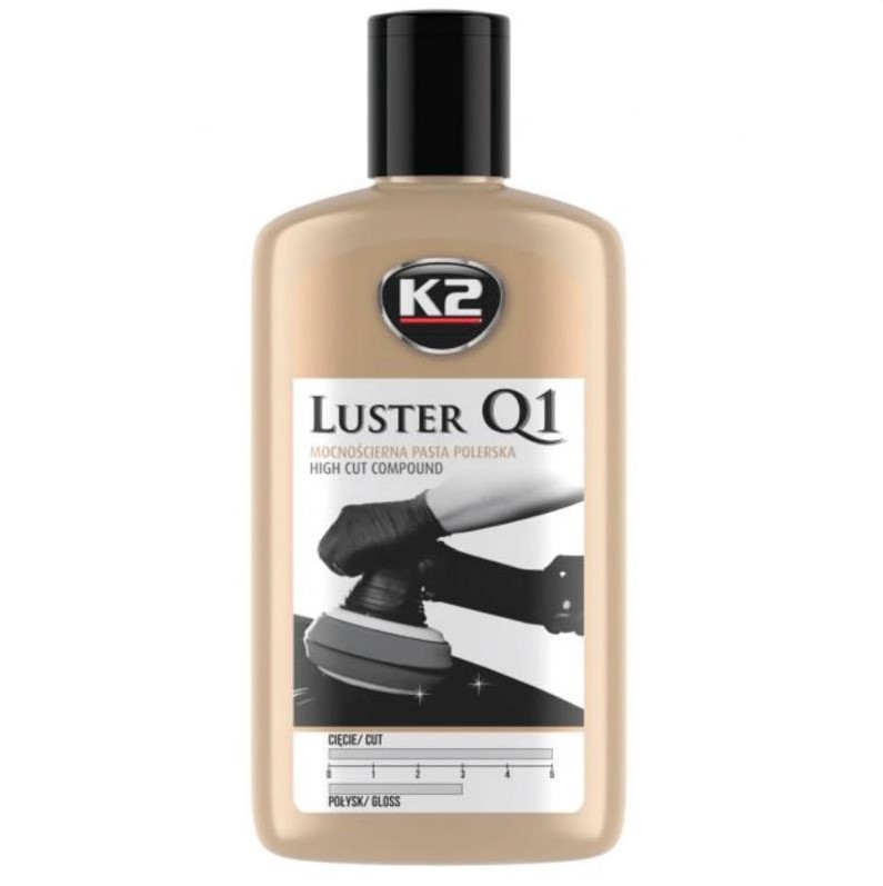Паста для полірування кузова K2 Luster Q1 біла 250 г 