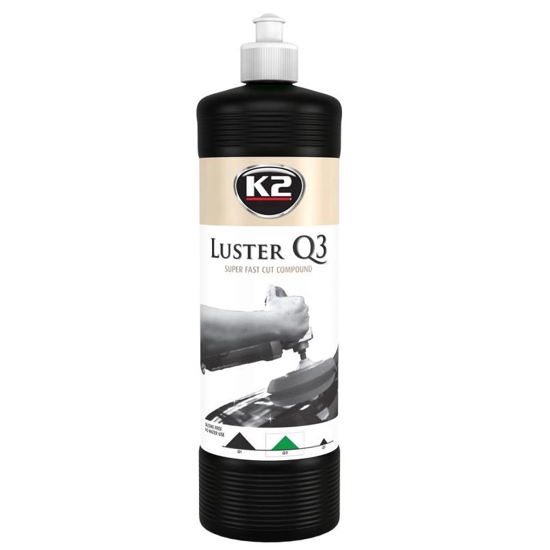 Паста для полірування кузова K2 Luster Q3 зелений металік 1000 г 