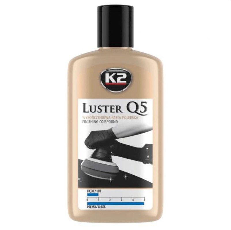 Паста для полірування кузова K2 Luster Q5 блакитний 250 г 