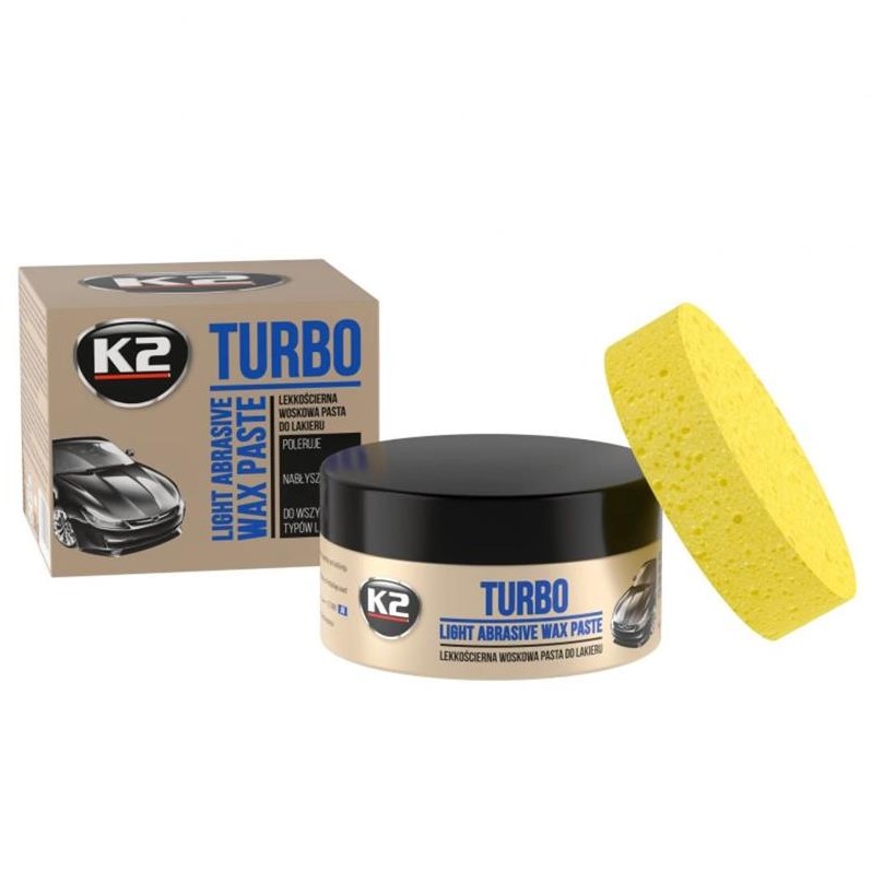 Паста для полірування кузова К2 Turbo 250 г 