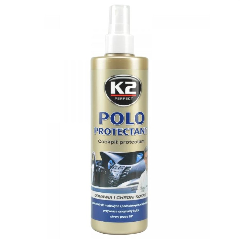 Поліроль для пластику K2 Polo Protectant матовий прозорий 350 мл 