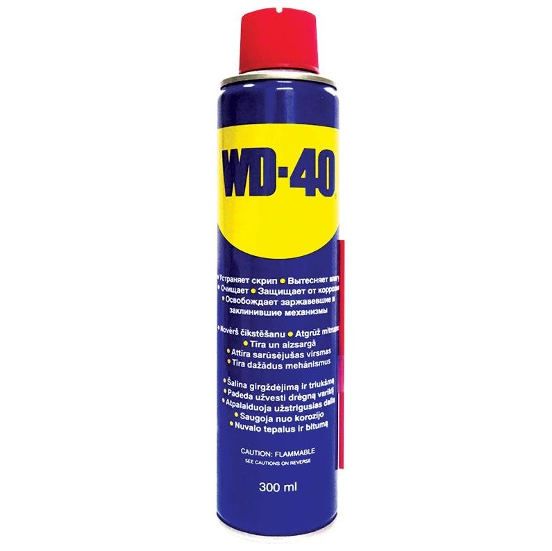 Смазка универсальная WD-40 жидкое минеральное прозрачное аэрозоль 300 мл