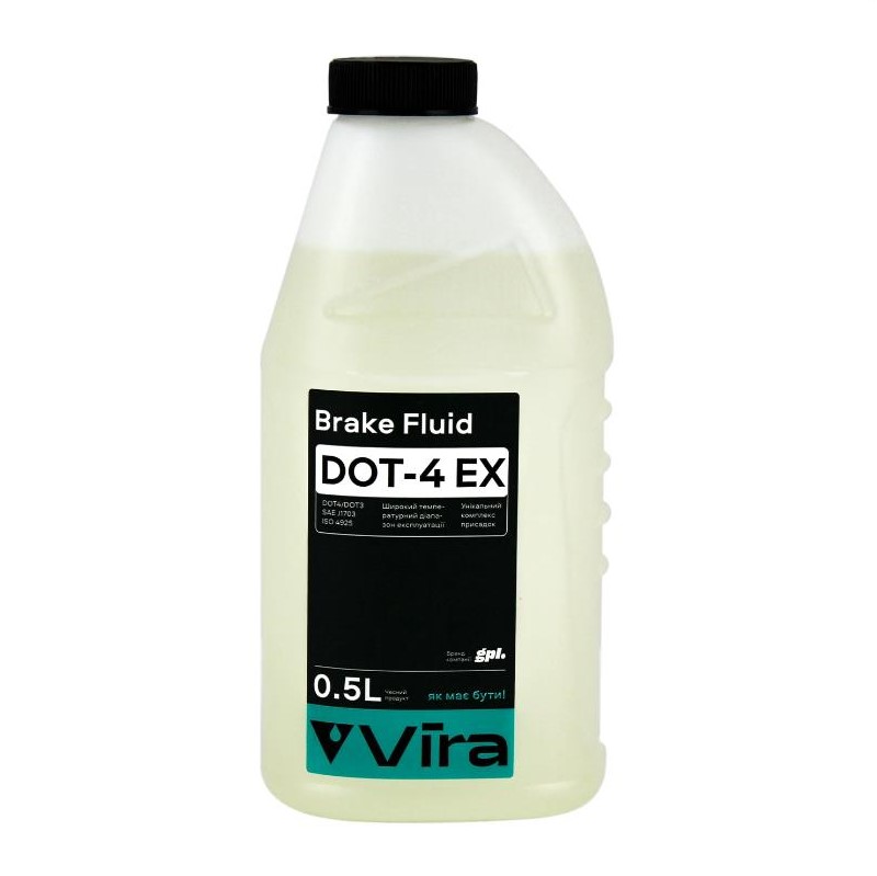 Рідина гальмівна Brake Fluid DOT-4 EX 0,5 л  
