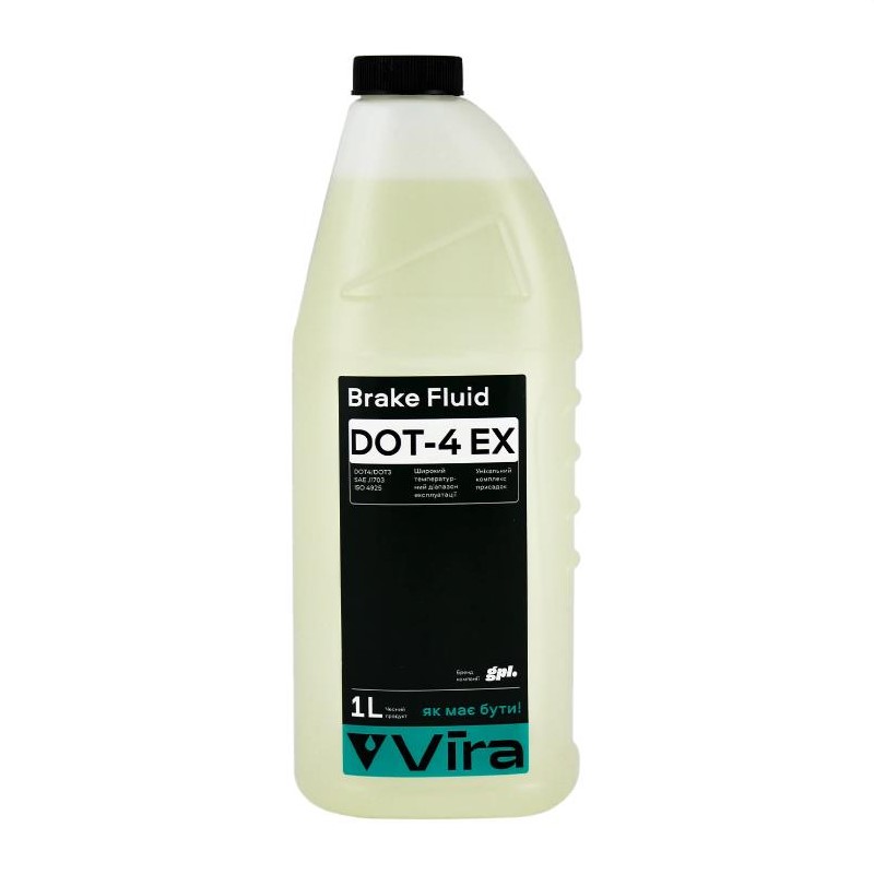 Рідина гальмівна Brake Fluid DOT-4 EX 1 л