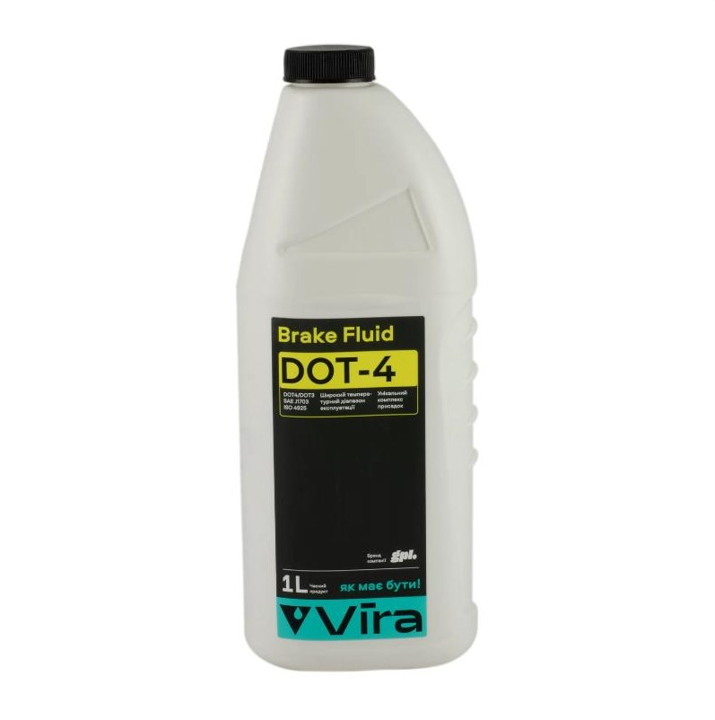 Тормозная жидкость Vira Brake Fluid DOT-4 1 л