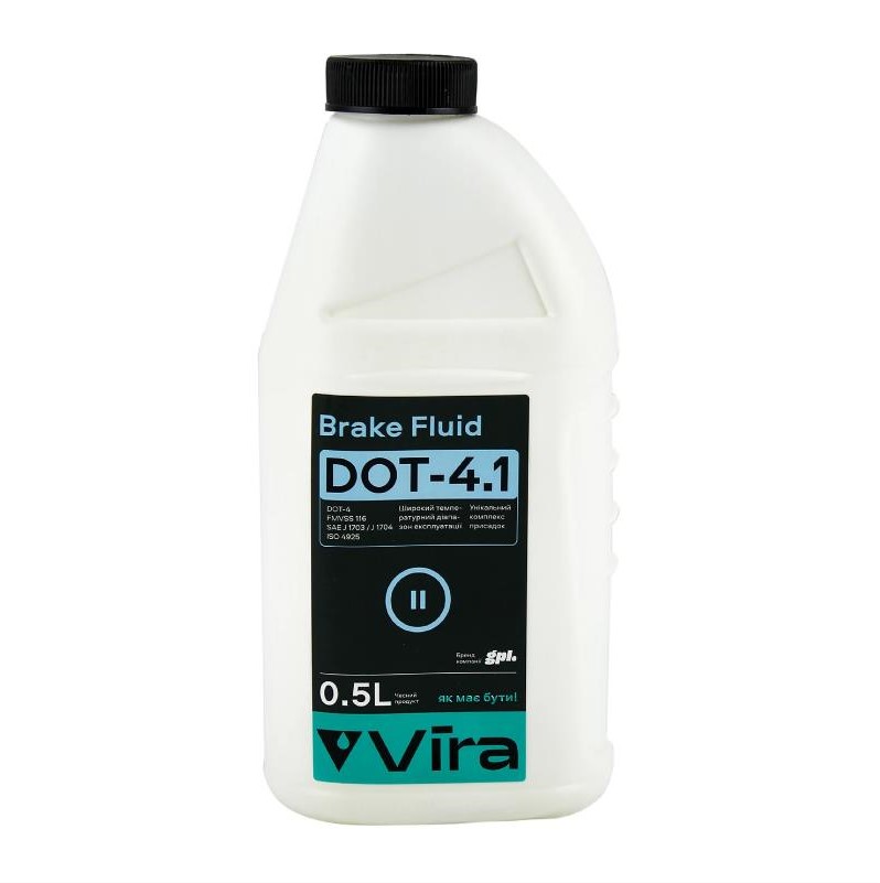 Рідина гальмівна Vira Brake Fluid DOT-4.1 0,5 л  