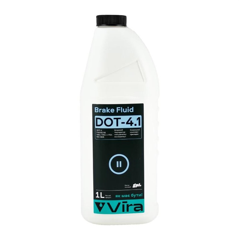 Рідина гальмівна Vira Brake Fluid DOT-4.1 1 л  