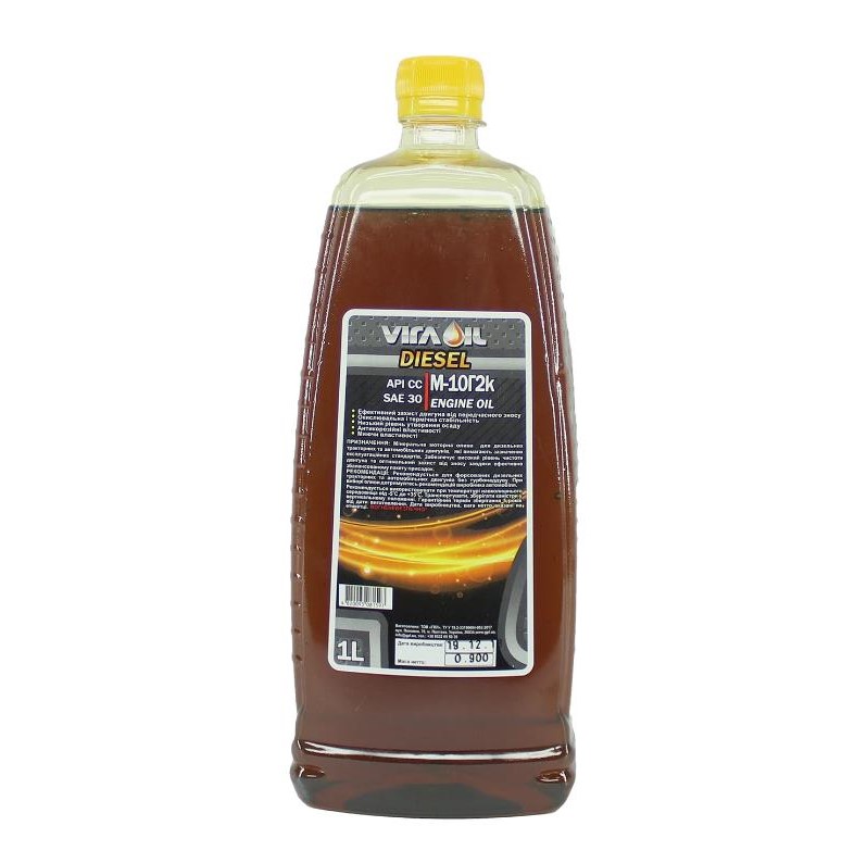 Олива моторна Vira М-10Г2К CC SAE 30 1 л ПЕТ  