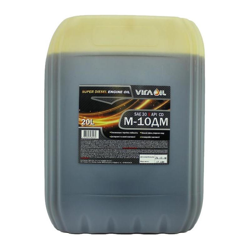 Олива моторна М-10ДМ CD SAE 30 20 л 
