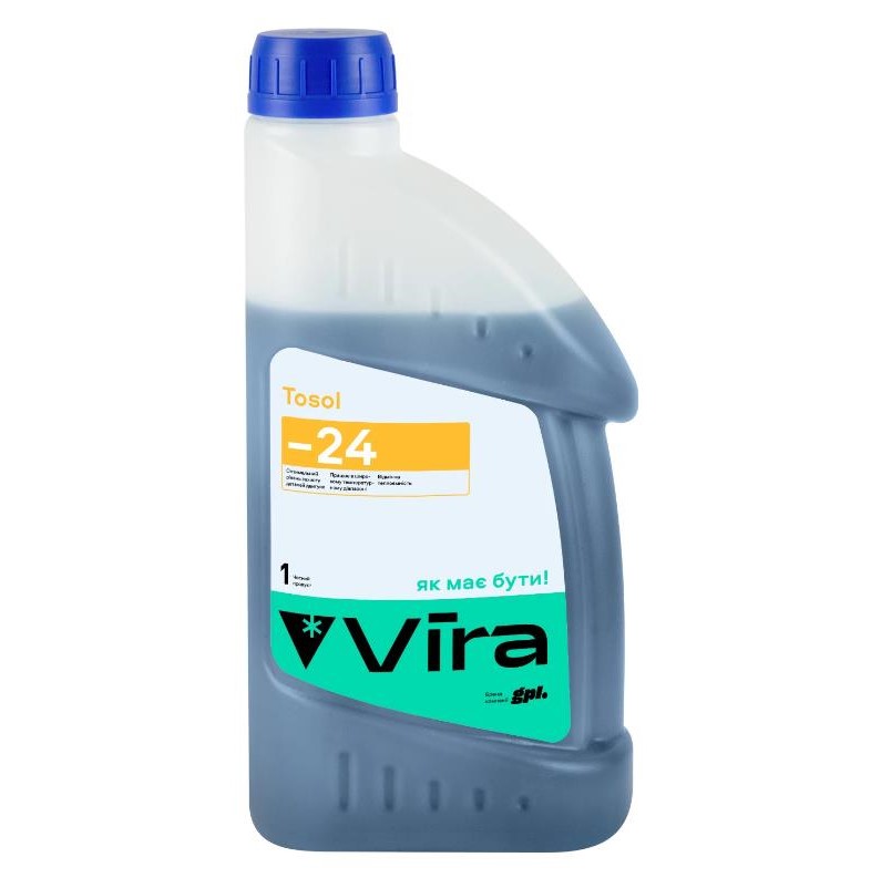 Жидкость охлаждающая VIRA Tosol -24 °C 1 кг