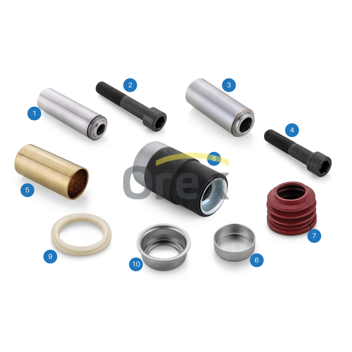 Ремонтний комплект супорту KNORR SN6/SN7/SK7 K000472