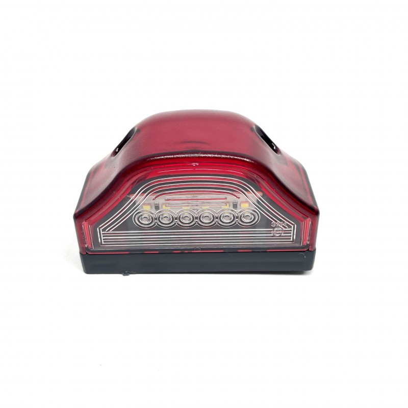Подсветка номера LED красная 12-24v