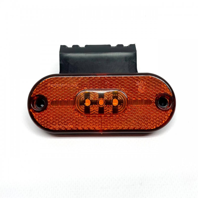 Фонарь габаритный 3 LED желтый 12-24v