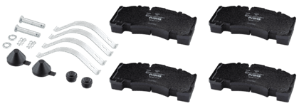 Комплект гальмівних колодок, дискові гальма