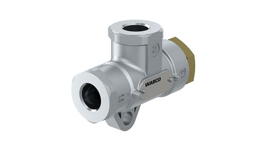 Клапан гальмівний пневмосистеми