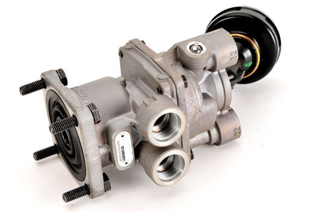 Клапан гальмівний пневмосистеми