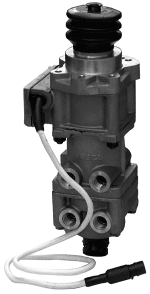 Клапан гальмівний пневмосистеми