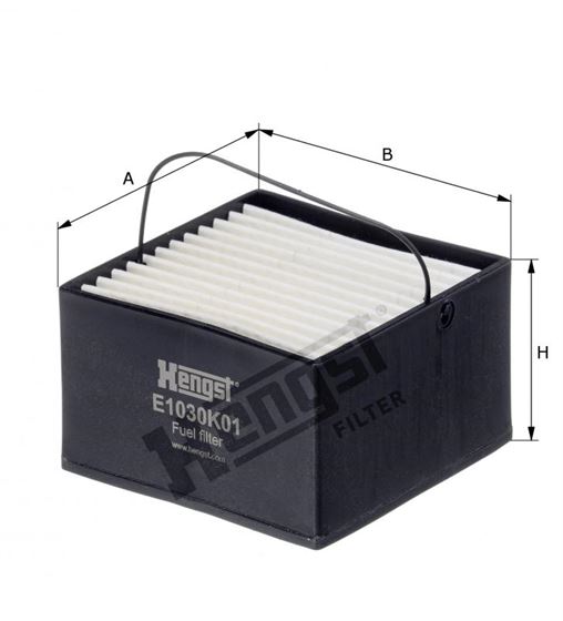 Фільтр паливний h=54 MAN / RENAULT