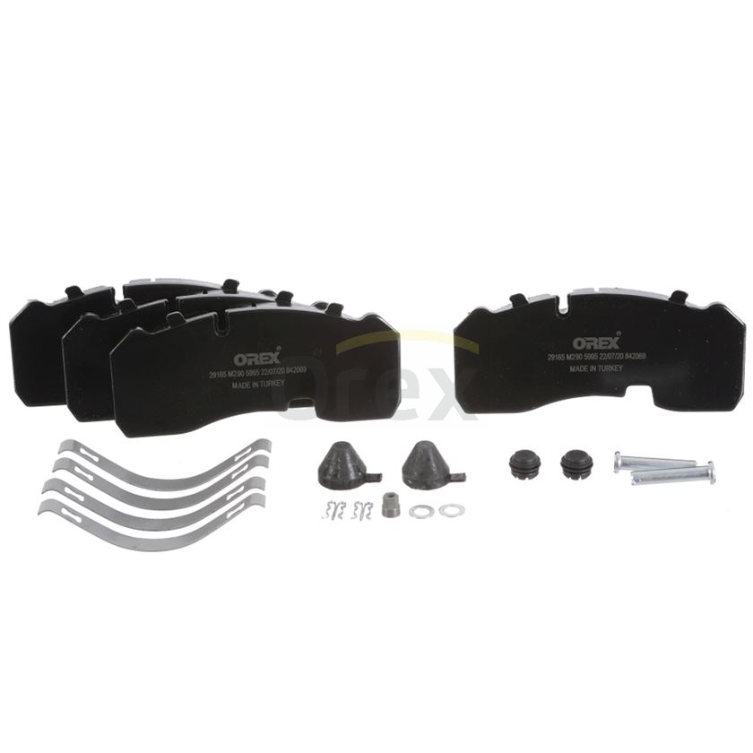 Колодки гальмівні 29165 (KNORR SB/SN6, SB3745 05.2003=>)