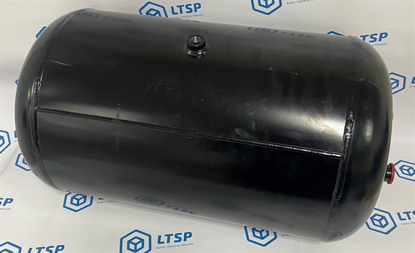 Воздушный ресивер 80л L=750мм D=396мм 10,0 bar сталь M22 x 1,5
