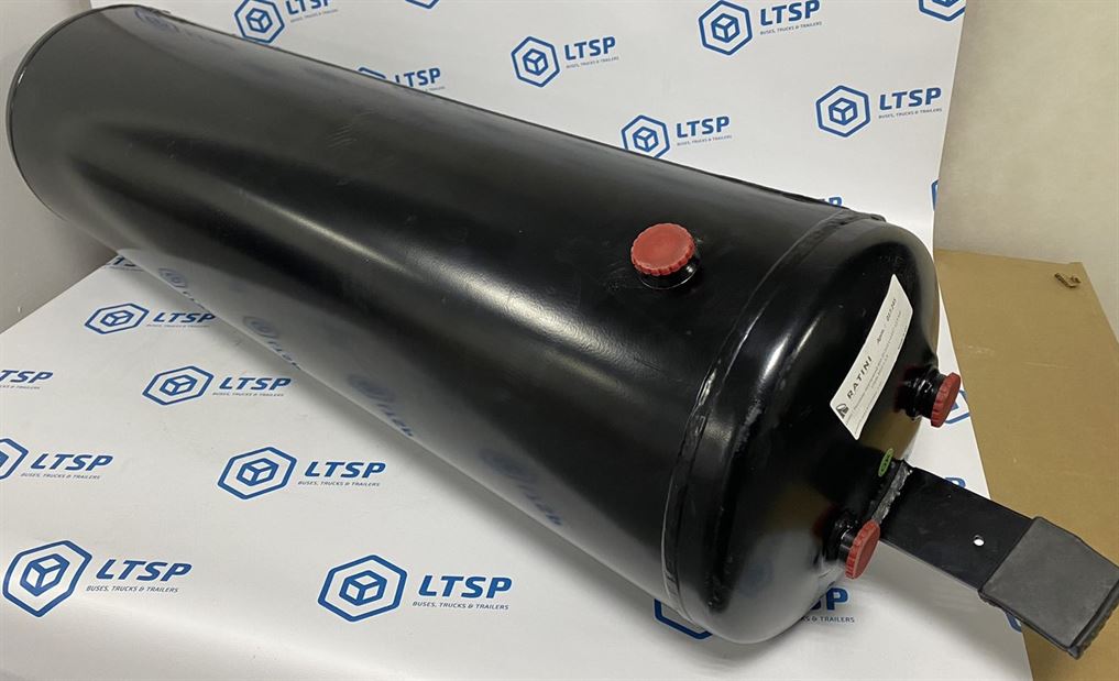Ресивер воздушный 80л D=310 L=1157 12,5 bar сталь M22 x 1,5