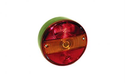 Фонарь задний Ø140x80