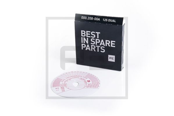 Диски для тахографів 125 км/г UNI EEC (100шт)